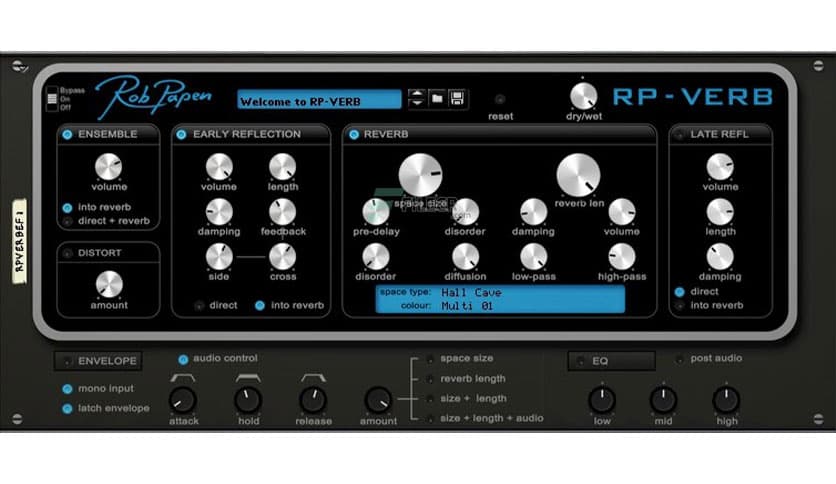 Reason RE Rob Papen RPVerb v1.0.7