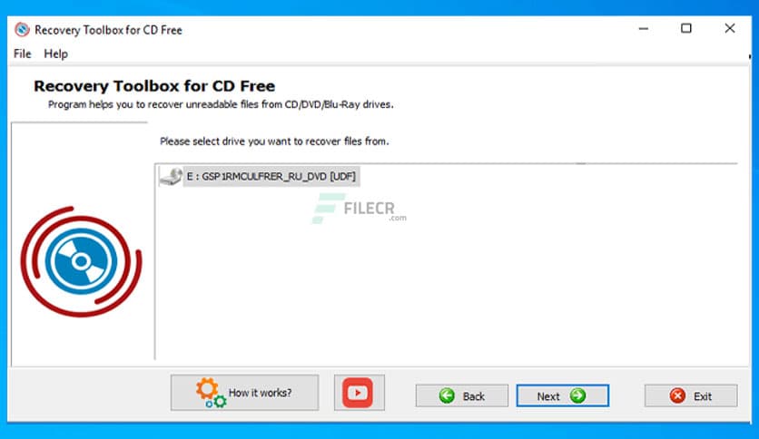 Recovery Toolbox for CD 2.5.17