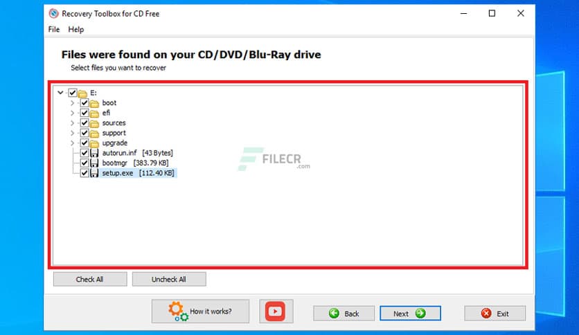 Recovery Toolbox for CD 2.5.17