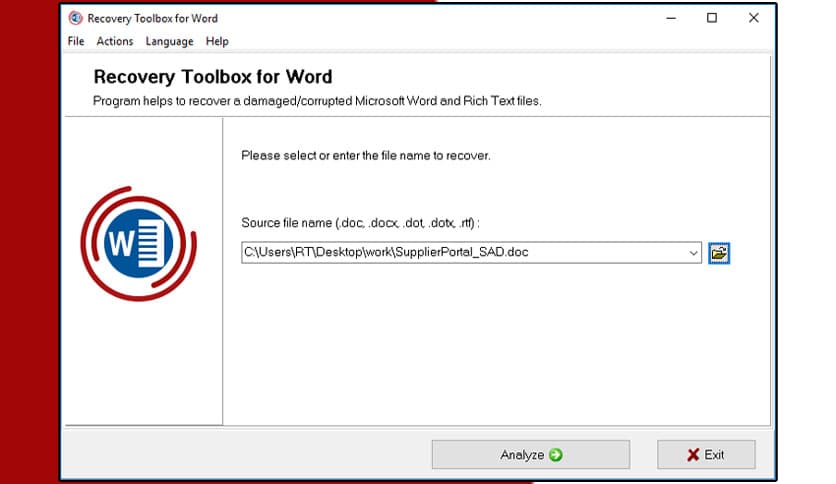 Recovery Toolbox for Word 4.5.21.67