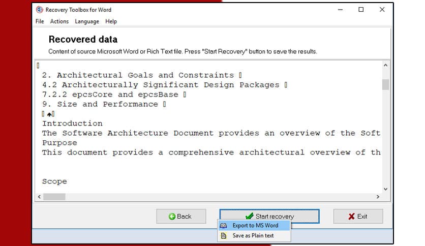 Recovery Toolbox for Word 4.5.21.67