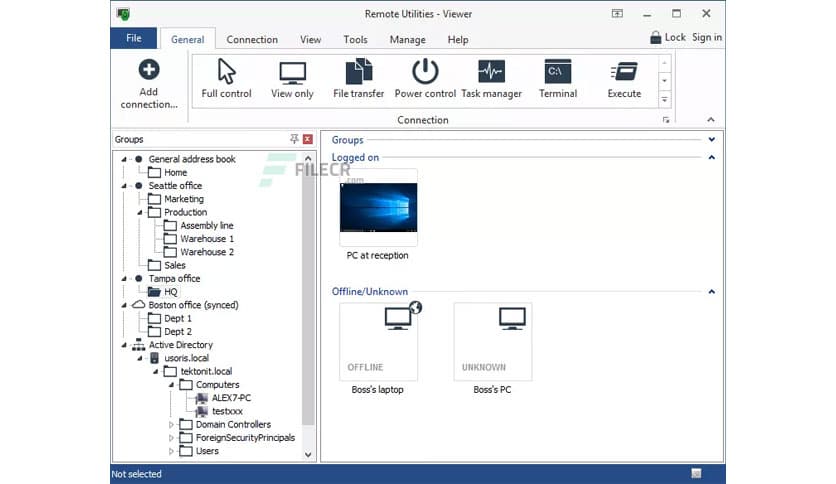 Remote Utilities Viewer 7.7.3.0