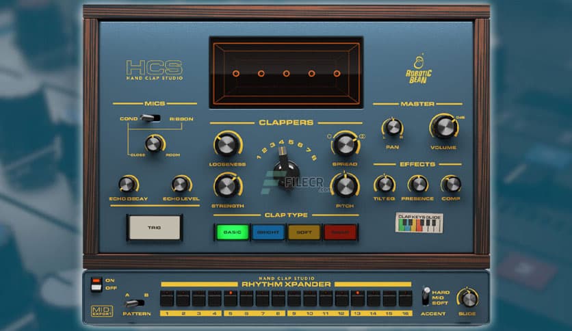 Robotic Bean Hand Clap Studio 1.3.0