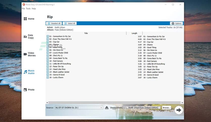 Roxio Easy CD & DVD Burning 2 v20.0.125.0