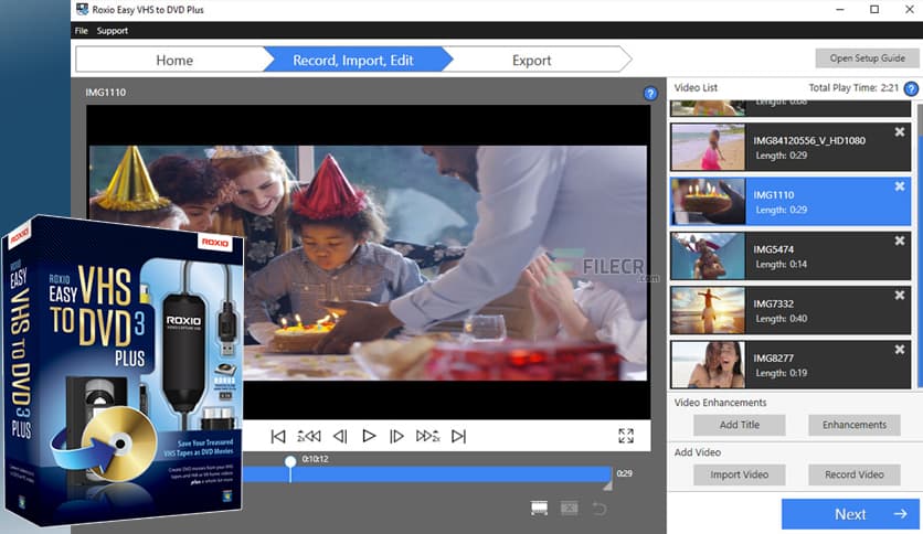 Roxio Easy VHS to DVD Plus 4.0.13
