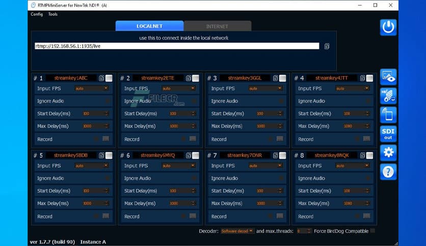 RTMPMiniServer 1.7.7