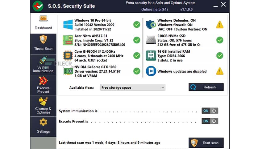 S.O.S Security Suite 2.9.9