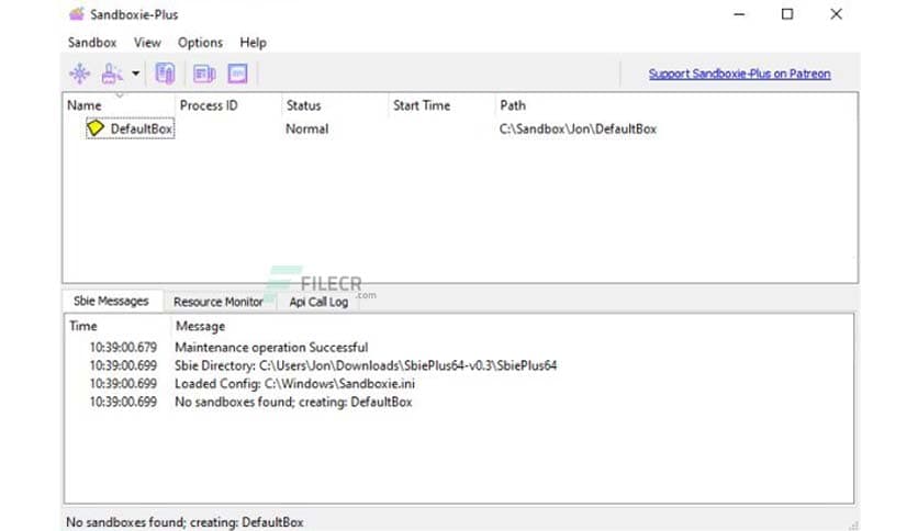 Sandboxie Plus 1.16.9
