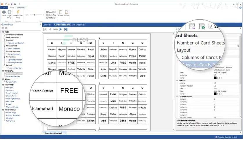 Schoolhouse Bingo Professional 3.0.110.0