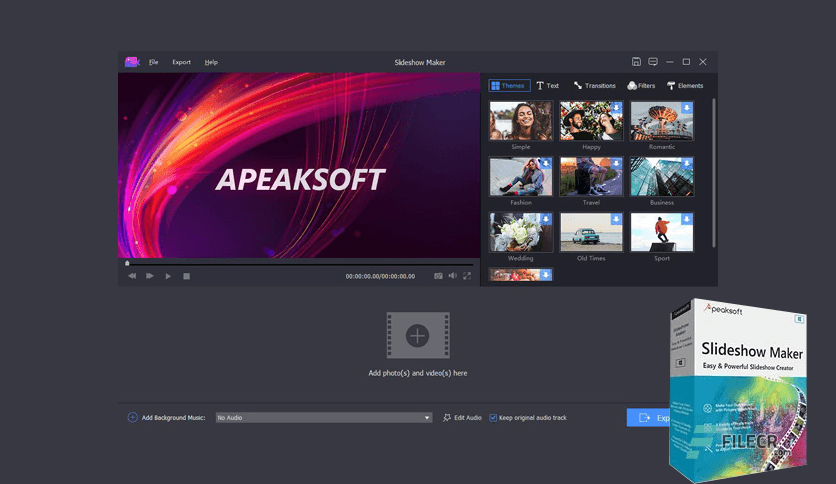 Apeaksoft Slideshow Maker 1.0.60