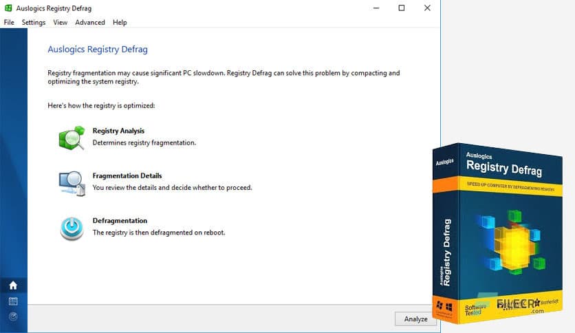 Auslogics Registry Defrag 15.1.0.1