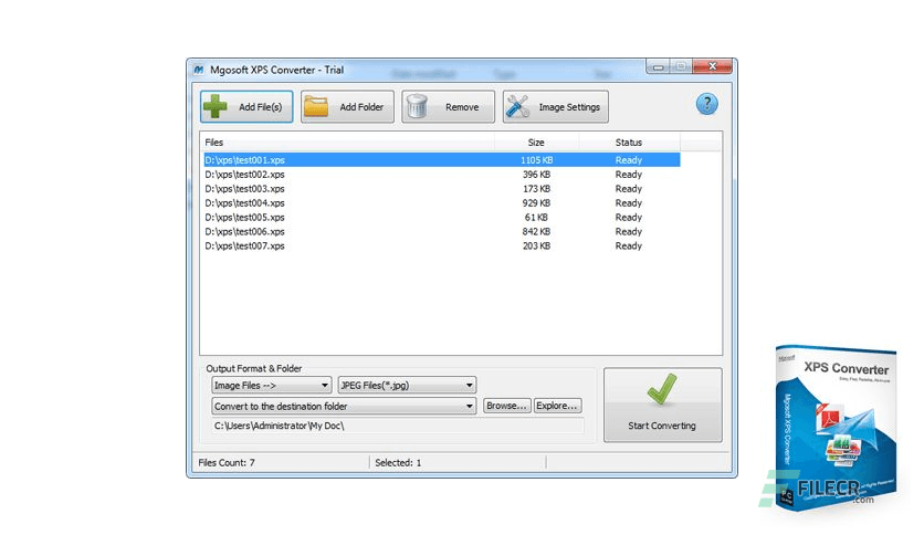 Mgosoft XPS Converter 9.6.1