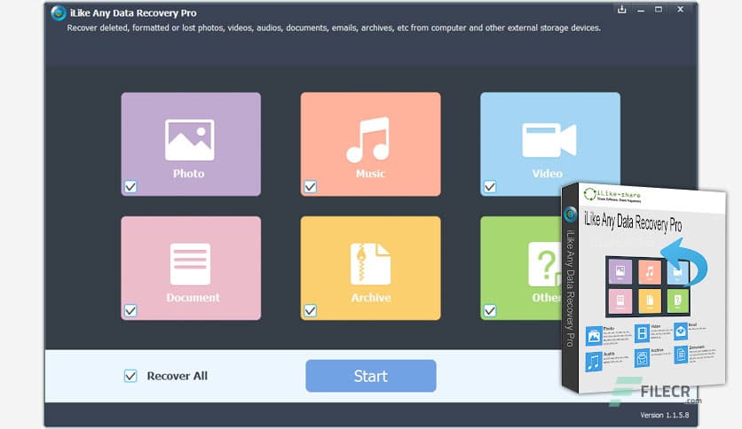 iLike Any Data Recovery Pro 9.1.0