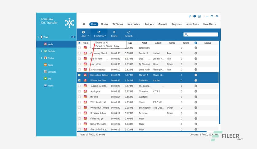 FonePaw iOS Transfer 7.0.0