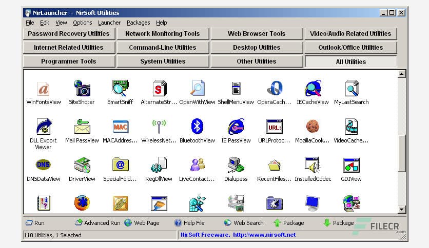 NirLauncher Package 1.30.22
