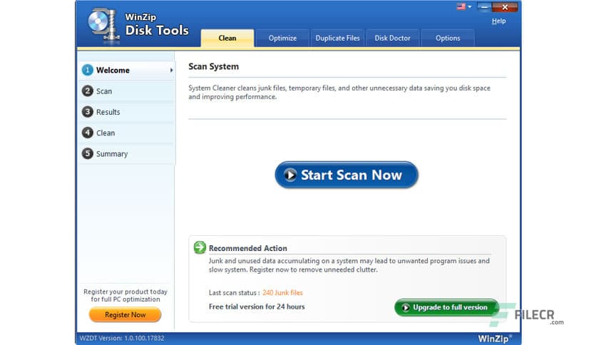 WinZip Disk Tools 1.0.100.18620
