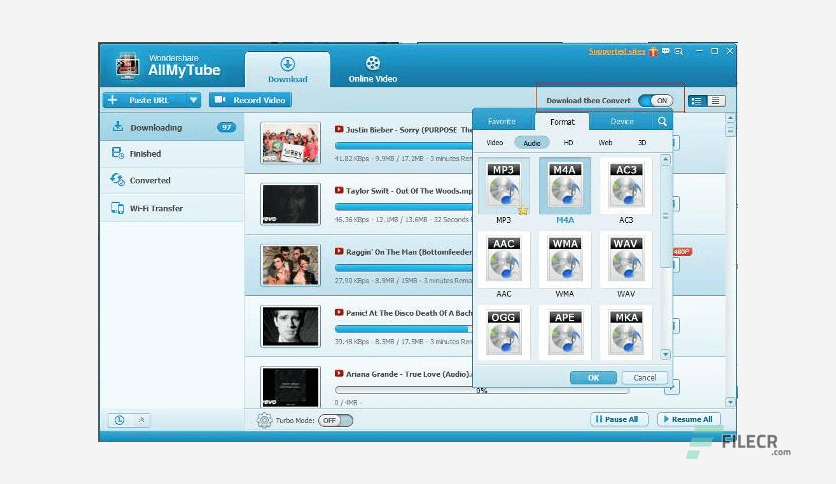 Wondershare AllMyTube 7.4.9.2