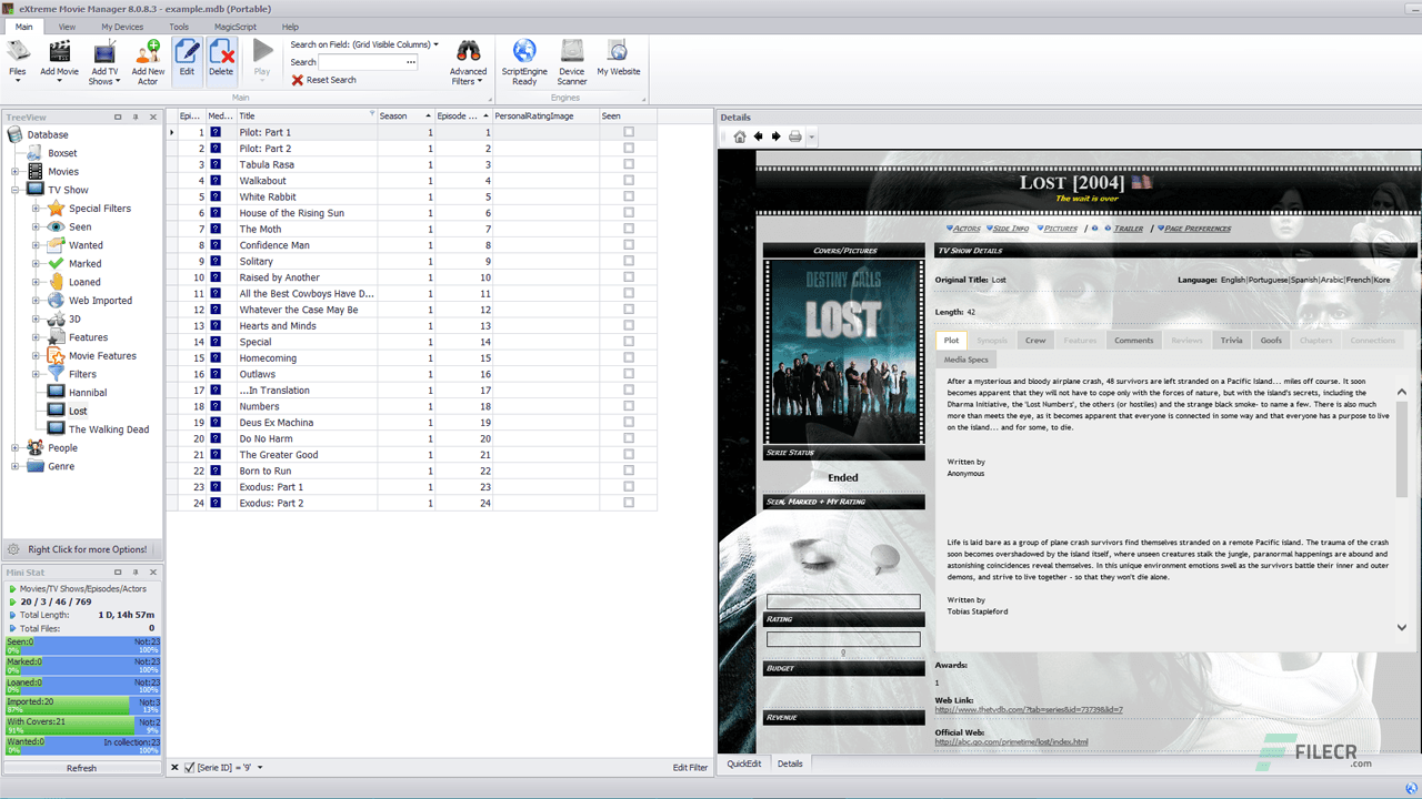 Extreme Movie Manager 10.0.0.2