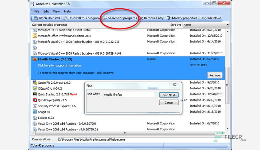 Glary Absolute Uninstaller 6.0.1.18