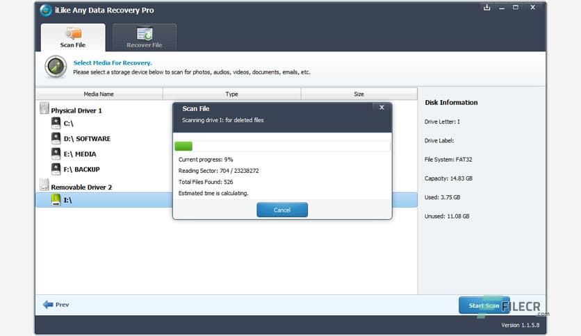 iLike Any Data Recovery Pro 9.1.0