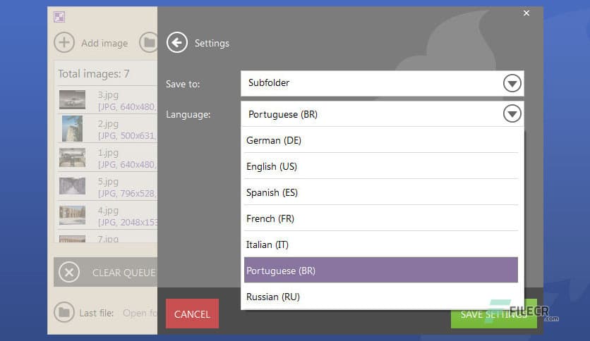 Icecream Image Resizer Pro 2.14