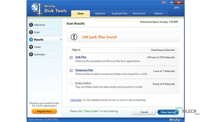 WinZip Disk Tools 1.0.100.18620