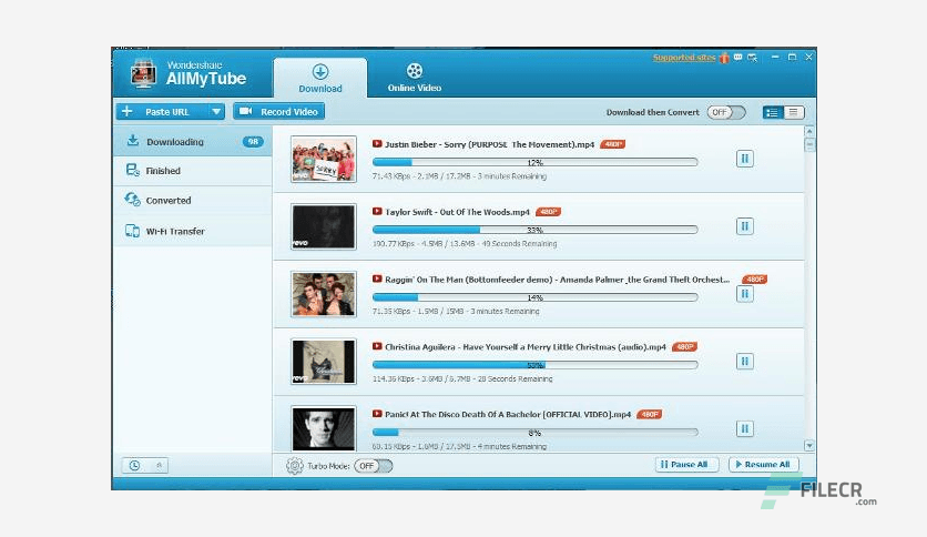 Wondershare AllMyTube 7.4.9.2