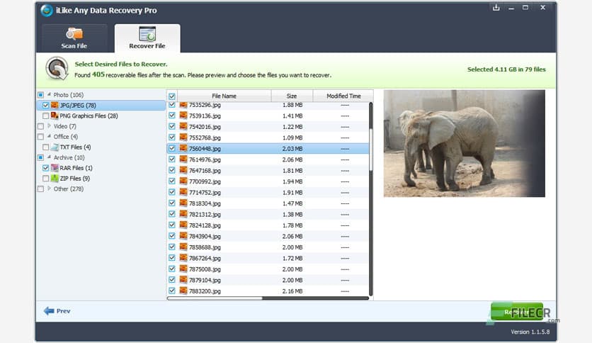 iLike Any Data Recovery Pro 9.1.0
