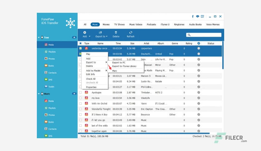 FonePaw iOS Transfer 7.0.0