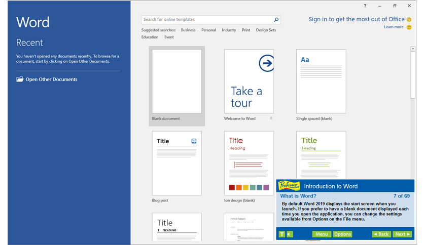 Professor Teaches Word 2019 v1.0