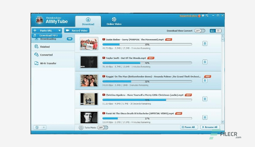 Wondershare AllMyTube 7.4.9.2
