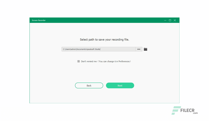 Apeaksoft Screen Recorder 2.3.50