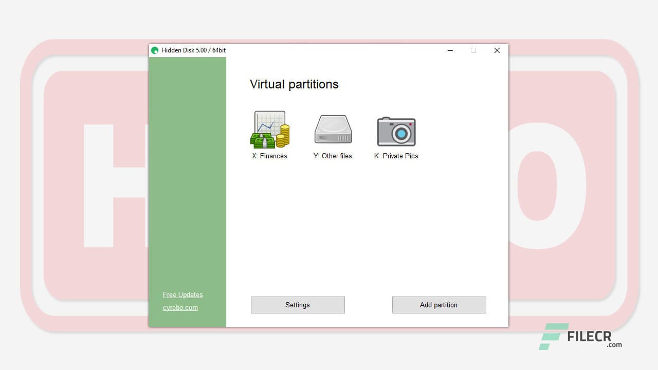 Cyrobo Hidden Disk Pro 5.08