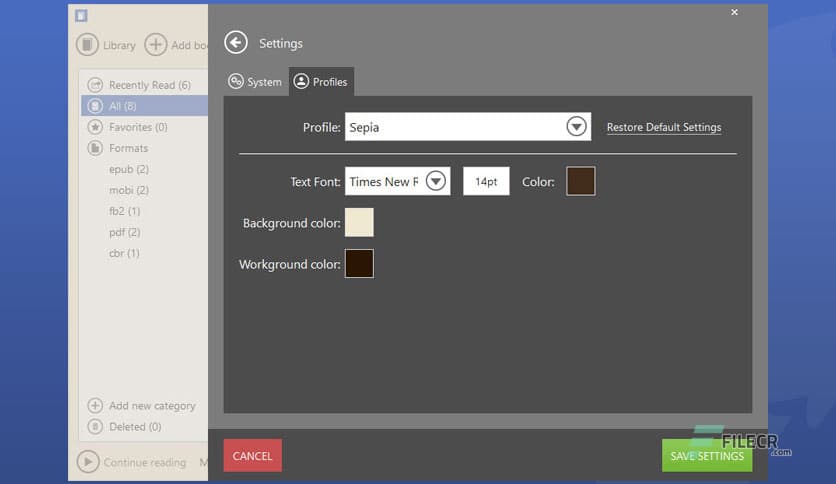 Icecream Ebook Reader Pro 6.53