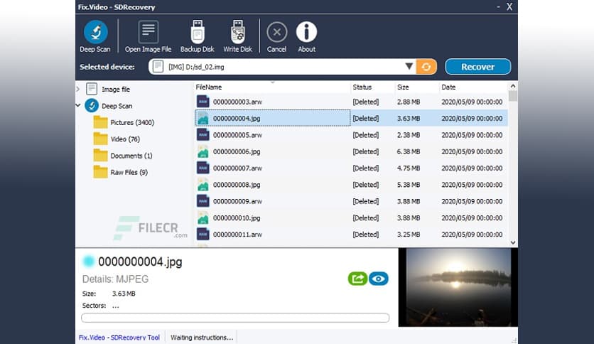 Fix.Video – SDRecovery 2.2