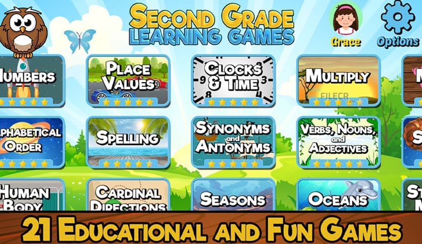 Second Grade Learning Games v6.3