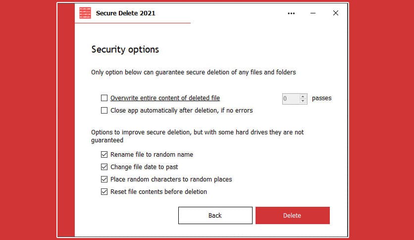 Secure Delete 2025 v216