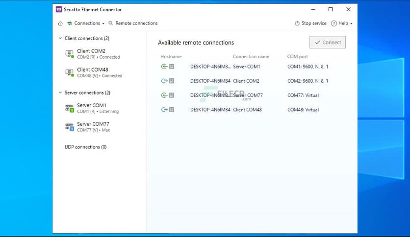Serial to Ethernet Connector 8.0.1203