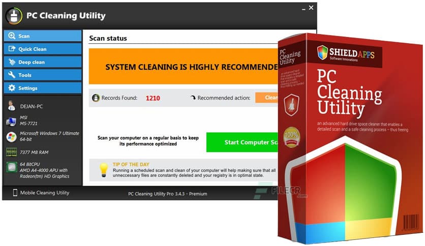 PC Cleaning Utility Pro 3.8.7 Premium