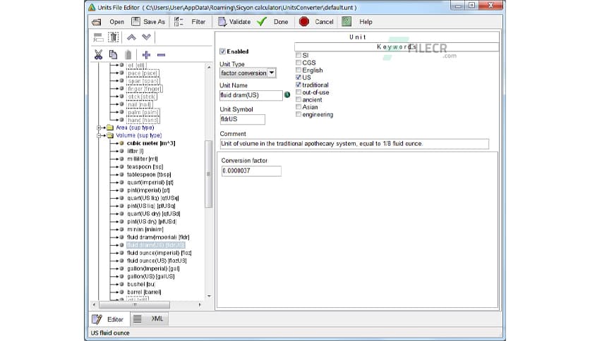 Sicyon Unit Converter 3.9