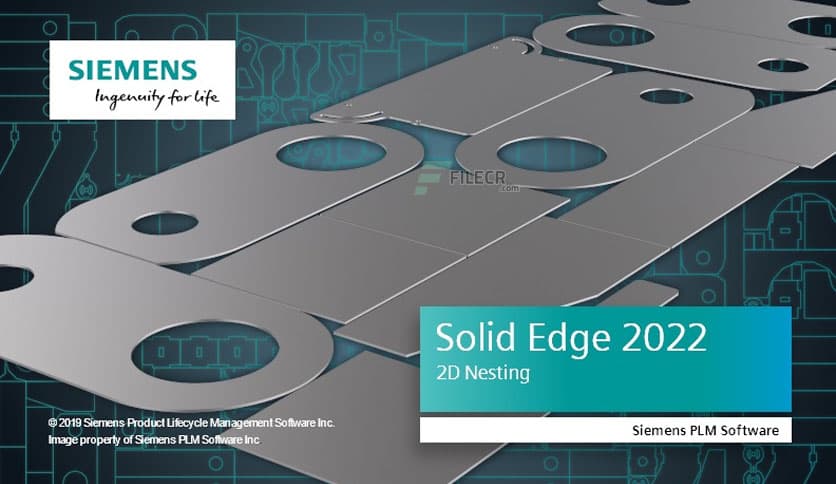 Siemens Solid Edge 2D Nesting 2025