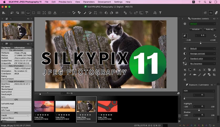 SILKYPIX JPEG Photography 11.2.17.0