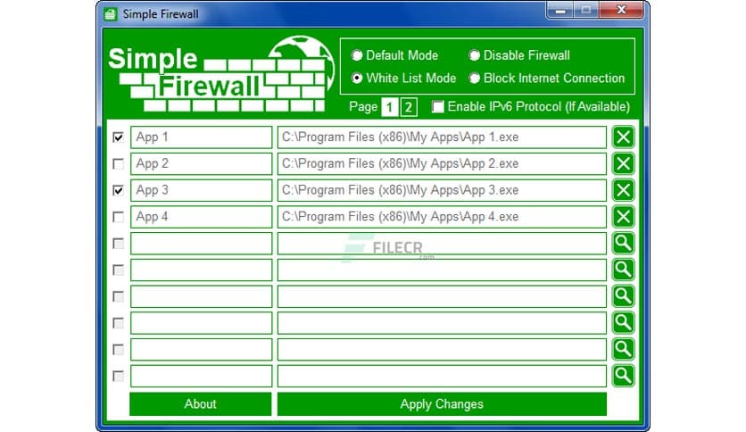 Simple Firewall 4.0.0.0