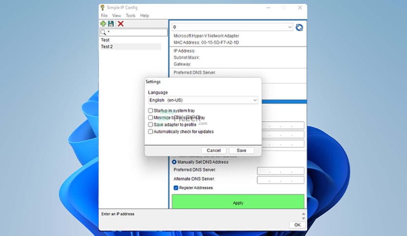 Simple IP Config 2.9.7
