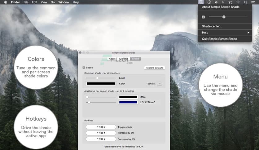 Simple Screen Shade 1.5