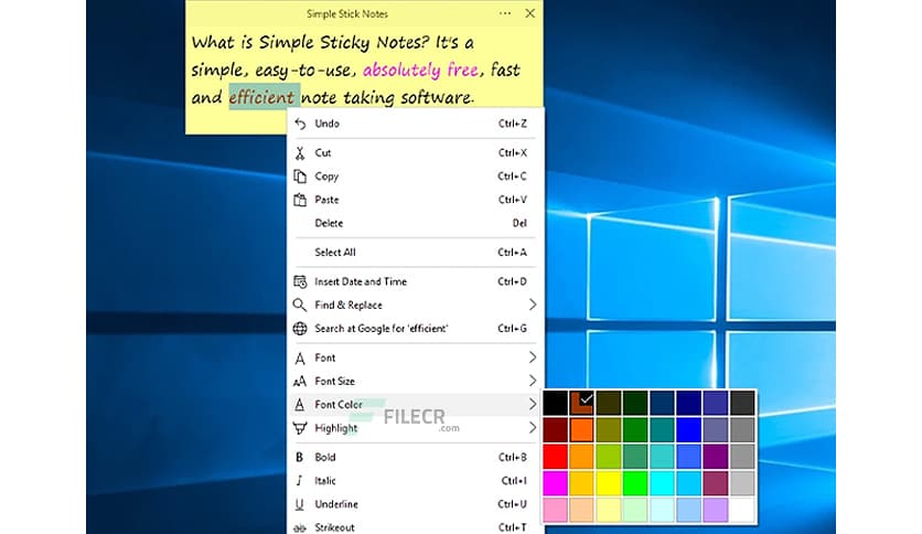 Simple Sticky Notes 6.8.5