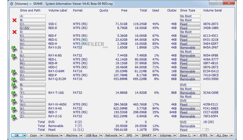 SIV (System Information Viewer) 5.85