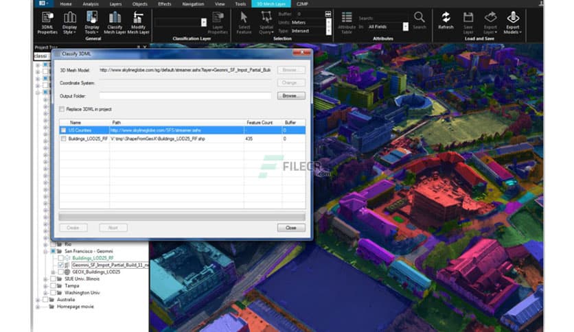 Skyline TerraExplorer Pro 8.1.0.41223