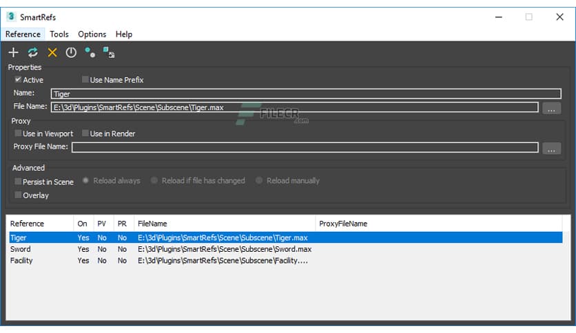 Smartrefs v1.06.07 for 3ds Max