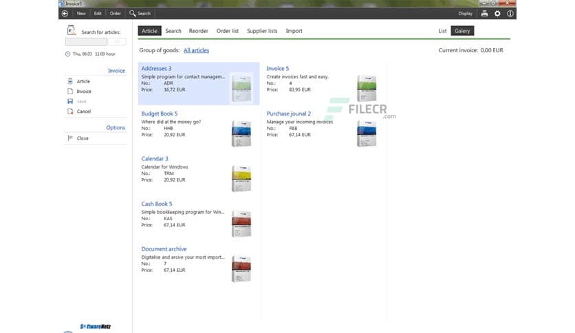 Softwarenetz Invoice 11.26